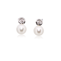 Orecchini con perla Nihama NO1200O4FABI085 in oro 18k  e perle Donna 
 - NO1200O4FABI085